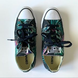 Converse All Star Shoes | Tropical Leaves